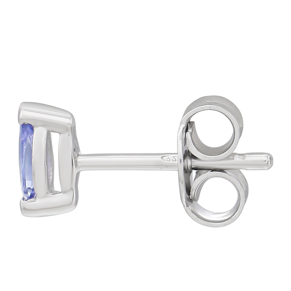 Conjunto de Plata con Tanzanita AAA ( Pendientes ) 3 