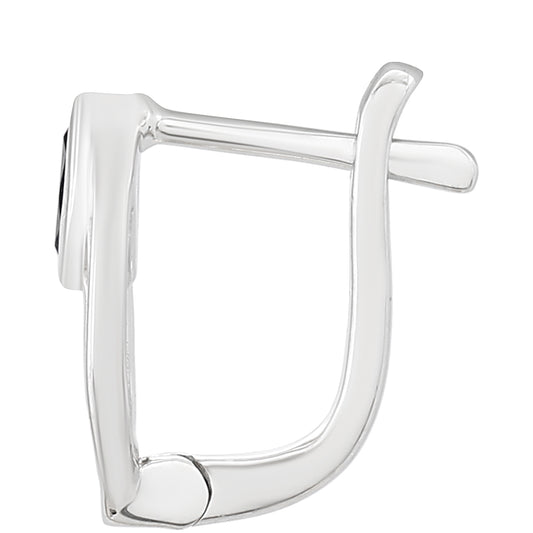 Pendientes de Plata con Zafiro de Tailandia