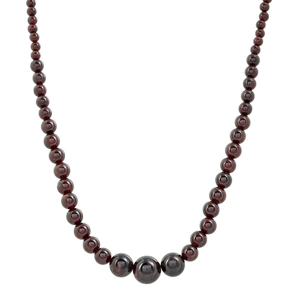 Collar de Plata con Granate 1 