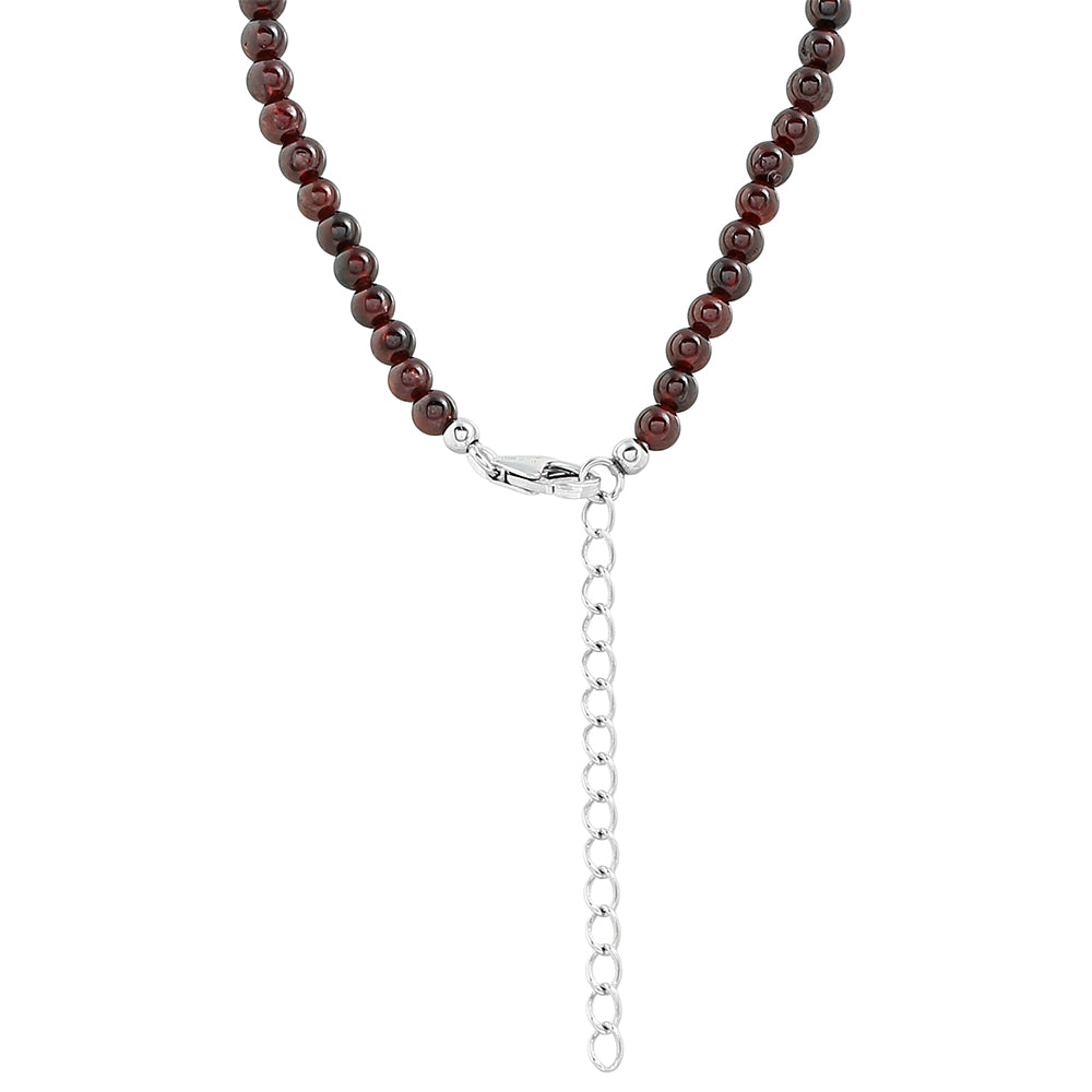 Collar de Plata con Granate 2 