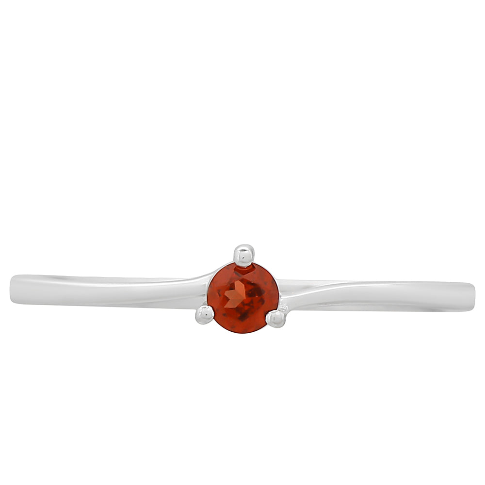 Anillo de Plata con Granate 1 