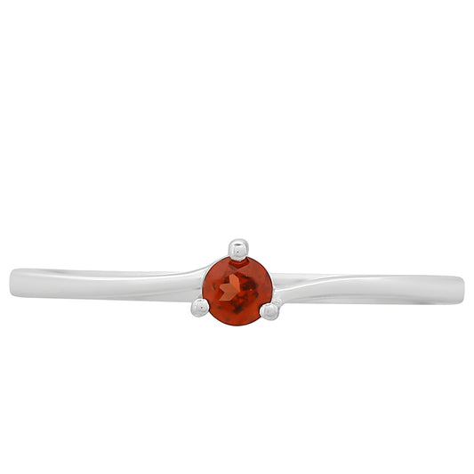 Anillo de Plata con Granate