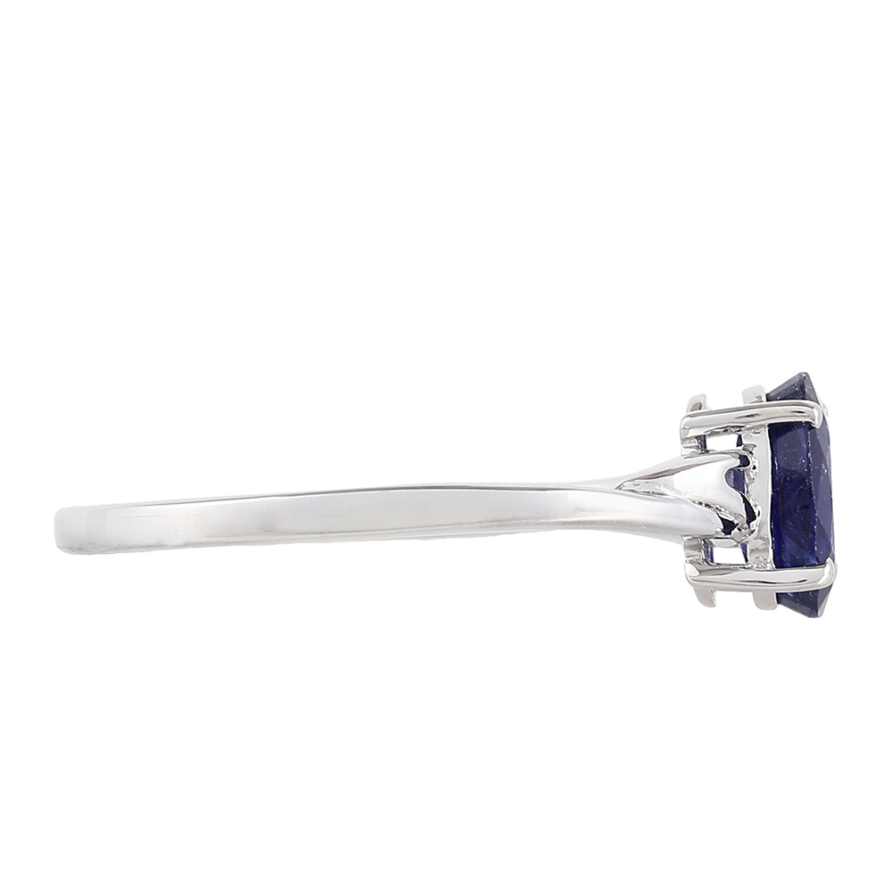 Anillo de Plata con Zafiro de Tailandia 2 
