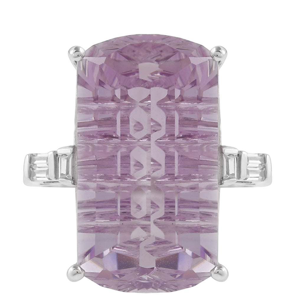 Anillo de Plata con Zircón natural