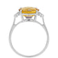 Anillo de Plata con Tanzanita y Cuarzo Champagne