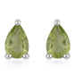 Pendientes de Plata con Peridoto