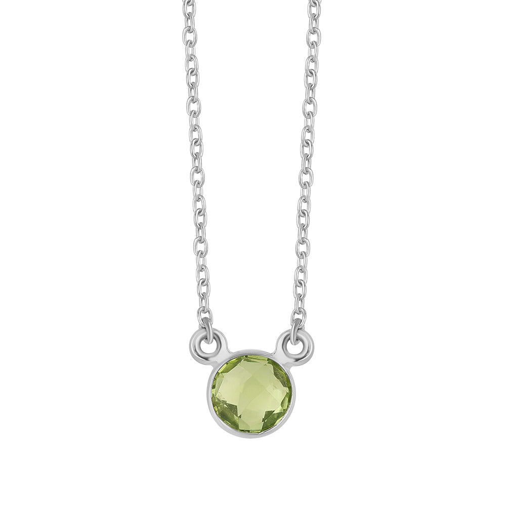 Collar de Plata con Peridoto 1 