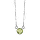 Collar de Plata con Peridoto