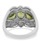 Anillo de Plata con Peridoto