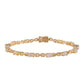 Pulsera de Plata Bañada en Oro con Ópalo Etíope de Lega Dembi