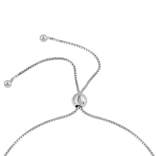 Pulsera de Plata con Rubelita de Cruzeiro y Topacio Blanco