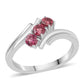Anillo de Plata con Rubelita de Cruzeiro