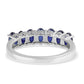 Anillo de Plata con Zafiro Azul Australiano