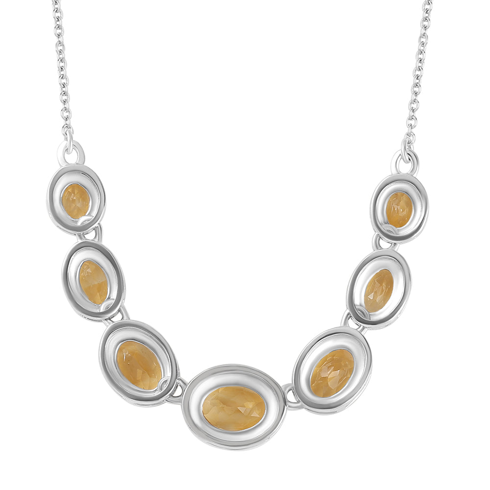 Collar de Plata con Citrino 3 