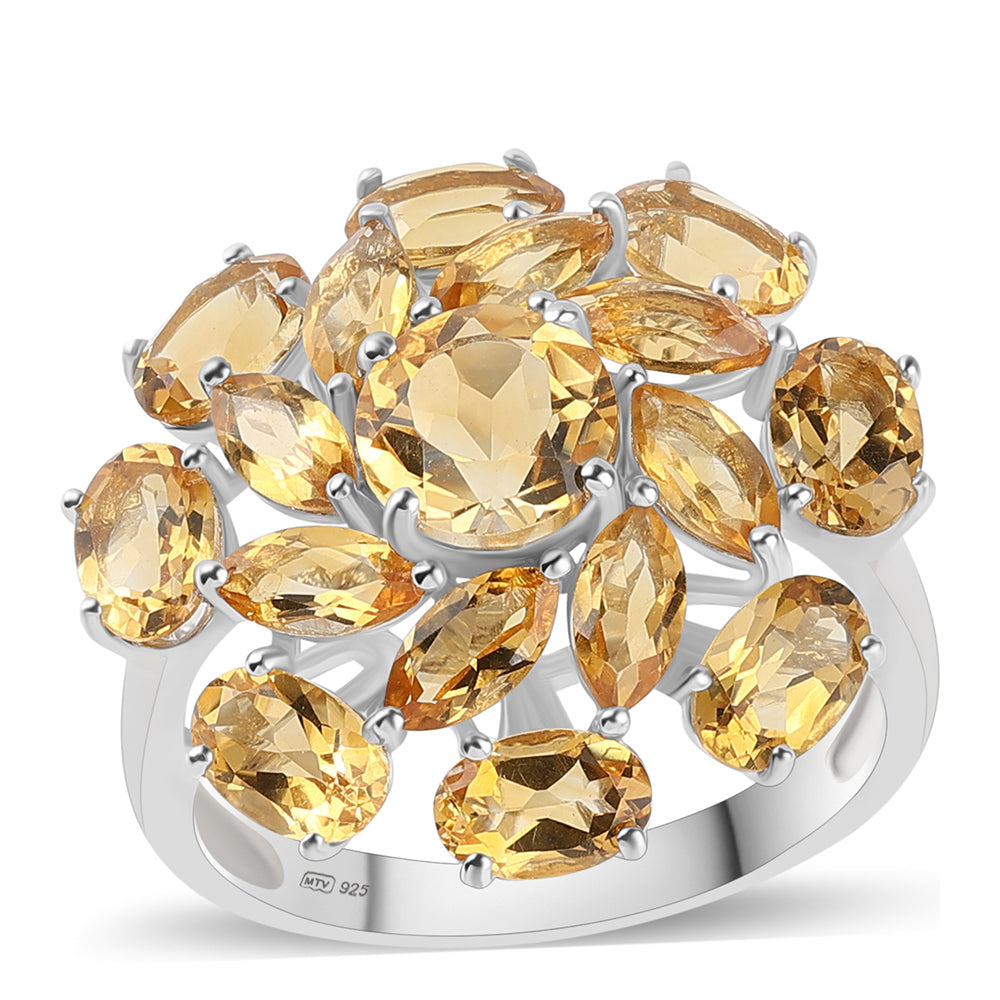 Anillo de Plata con Citrino 1 