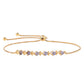 Pulsera de Plata Bañada en Oro con Lolita