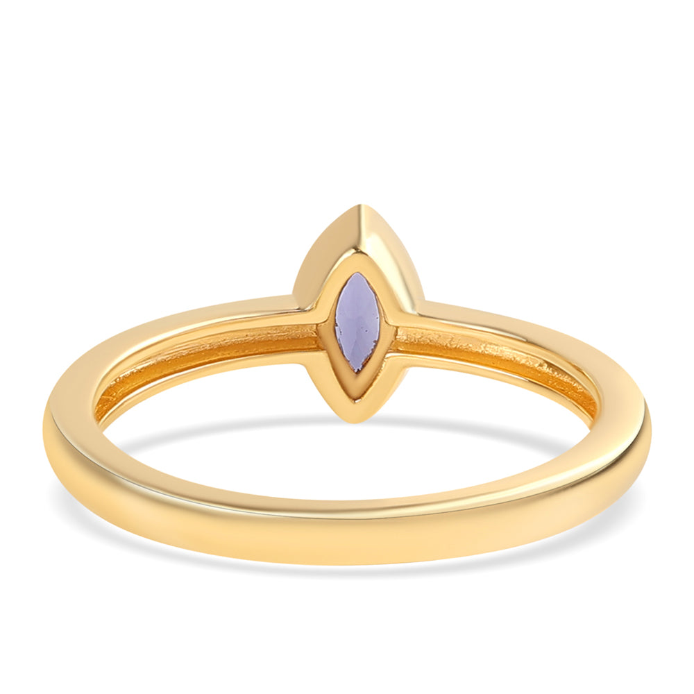 Anillo de Plata Bañada en Oro con Lolita 2 