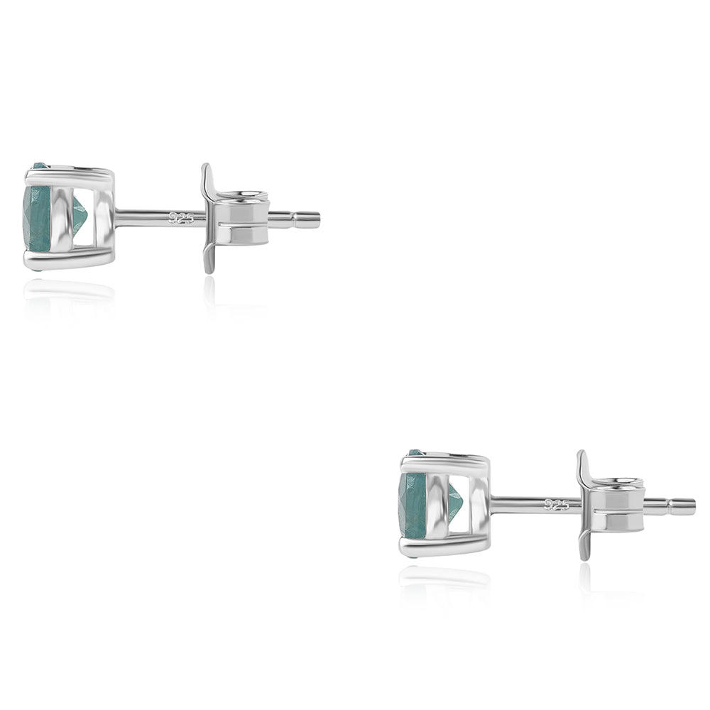 Pendientes de Plata con Grandidierita