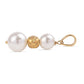 Colgante de Plata Bañada en Oro con Perla blanca de agua dulce