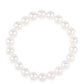 Conjunto de Plata Bañada en Oro con Perla blanca de agua dulce ( Collar +Pendientes +Pulsera )