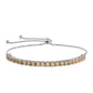 Pulsera de Plata con AA Citrino de Brasil