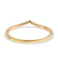 Anillo de Plata Bañada en Oro con Diamante Negro