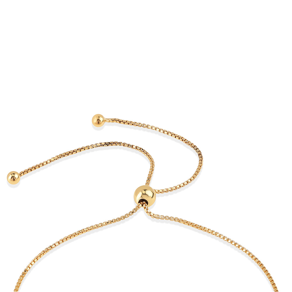 Pulsera de Plata Bañada en Oro con Rubí de Mozambique 2 