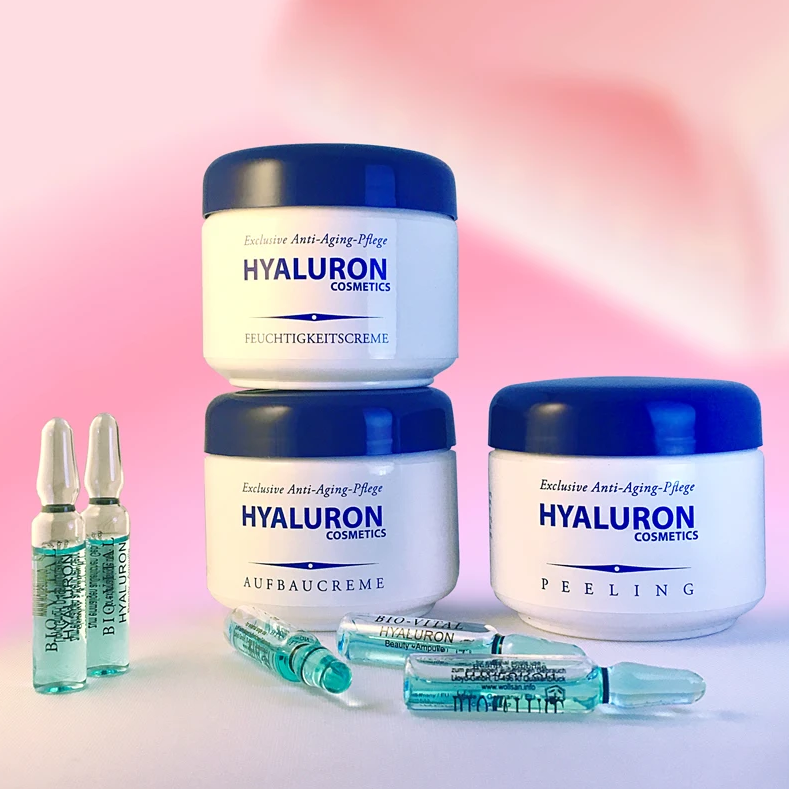 Set de 3x125 ml Hyaluron Cream + 15 ampollas de 2ml 1 