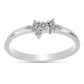 Anillo de Plata con Diamante blanco