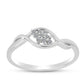 Anillo de Plata con Diamante blanco