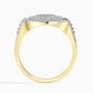 Anillo de Oro 14K con Diamante blanco (95 piezas)