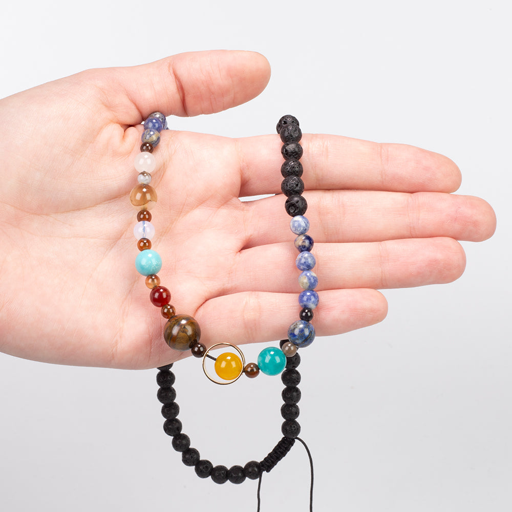 Collar Pepita con Lapislázuli y Ojo de Tigre 4 