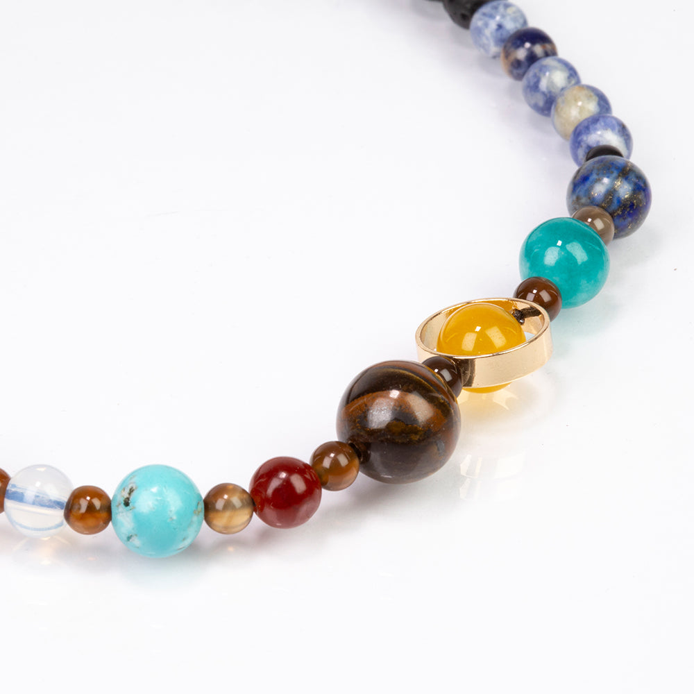 Collar Pepita con Lapislázuli y Ojo de Tigre 6 