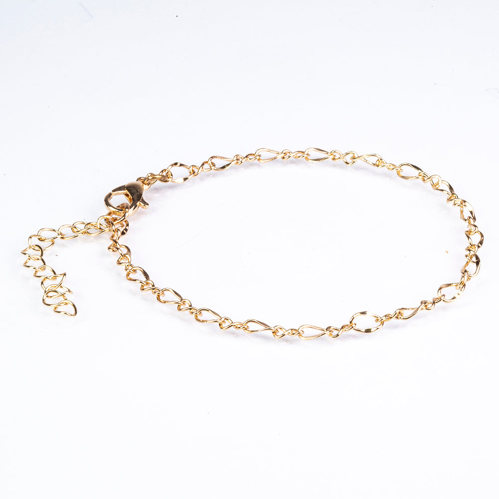 Conjunto de Aleación Bañado en Oro con Perla de cristal y Cristal Emporia® Blanco ( Pulsera )