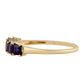 Anillo de Oro 9K con Zafiro de Tailandia