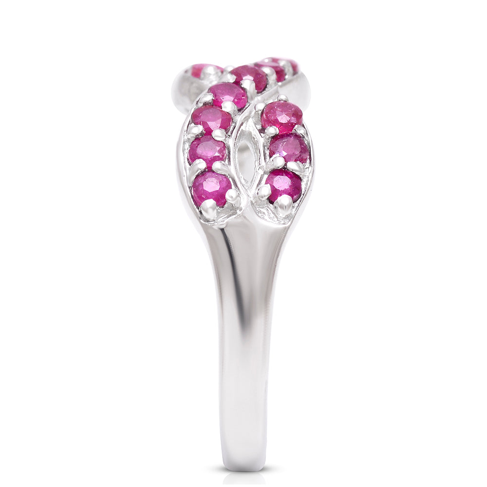 Anillo de Plata con Rubí de Madagascar 4 