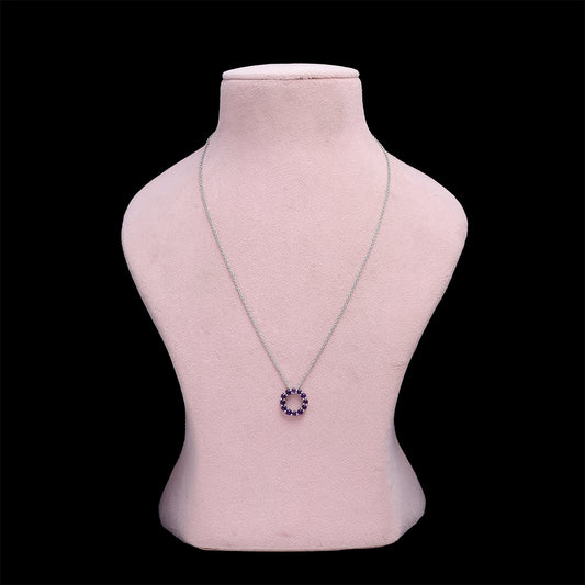 Colgante de Plata con Amatista de Marruecos