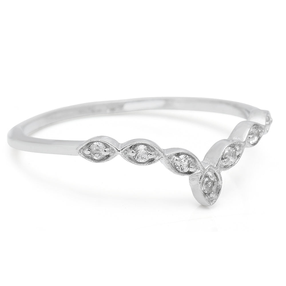 Conjunto de Plata con Amatista de Marruecos y Topacio Blanco ( Anillo ) 4 