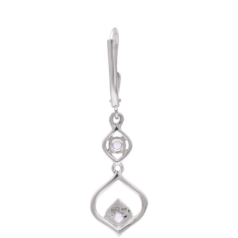 Pendientes de Plata con Tanzanita AAA