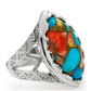 Anillo de Plata con Turquesa Ostra