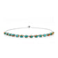 Pulsera de Plata con Turquesa Ostra