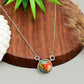 Collar de Plata con Turquesa Ostra