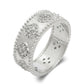 Anillo de Plata con Topacio Blanco
