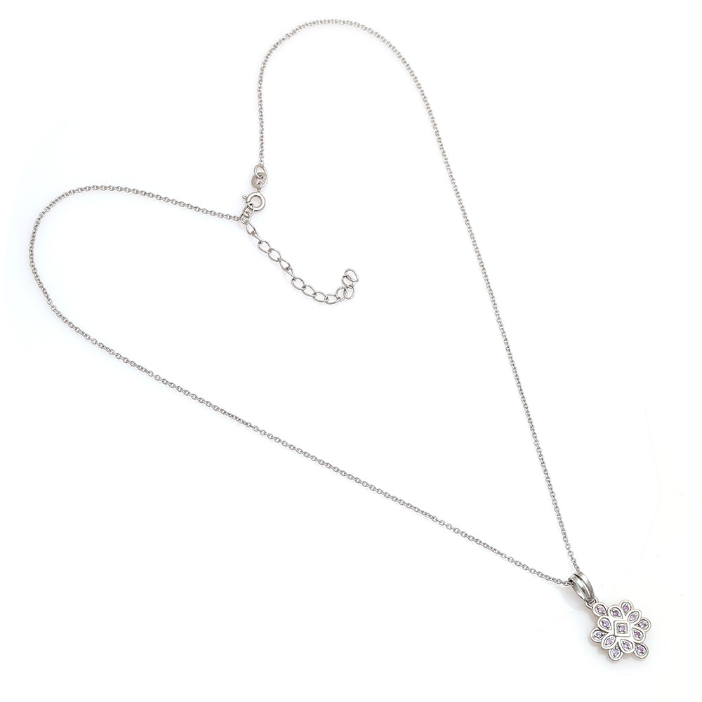 Colgante de Plata con Amatista de Brasil