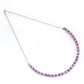 Pulsera de Plata con Amatista de Brasil