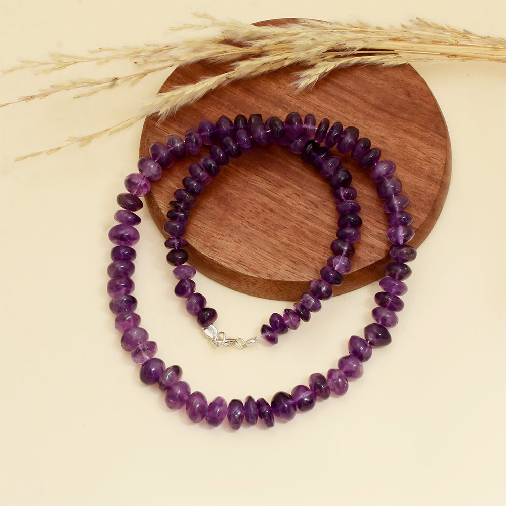 Pulsera de Plata con Amatista de Brasil