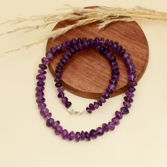 Pulsera de Plata con Amatista de Brasil