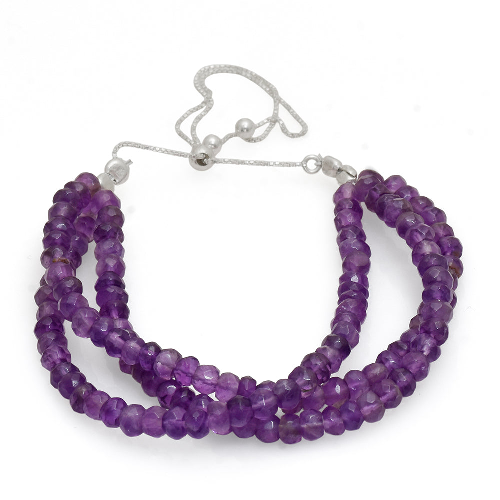 Collar de Plata con Amatista de Brasil 1 