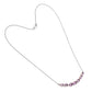 Collar de Plata con Amatista de Brasil