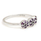 Anillo de Plata con Amatista de Brasil